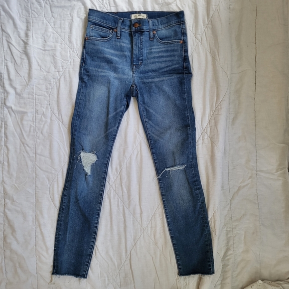 Madewell Mid'Rise Skinny Jean - Picture 2 of 7